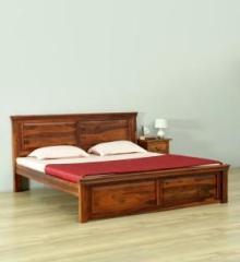 Woodmart Furniture Solid Wood Queen Bed