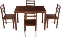 Woodness Winston Solid Wood 4 Seater Dining Set