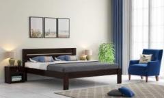 Woodstage Without Storage King Size Bed /Wooden Bed/Cot Bed/Palang For Bedroom/Living Room Solid Wood King Bed