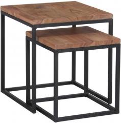 Woodsworth Alonzo Solid Wood Set Of Tables in Acacia Finish
