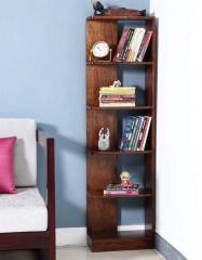 Woodsworth Amery Tall Book Shelf in Honey Oak Finish
