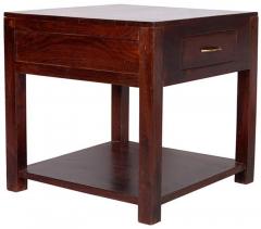 Woodsworth Asuncion Bed Side Table in Colonial Maple Finish