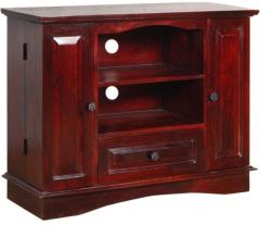Woodsworth Barcelona Solid Wood Entertainment Unit in Passion Mohagony finish