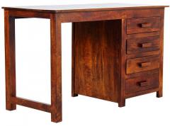 Woodsworth Barquisimeto Study & Laptop Table in Colonial Maple Finish