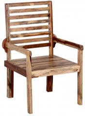 Woodsworth Belem Arm Chair in Natural Sheesham Finish