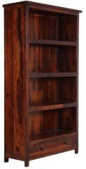 Woodsworth Bogota Solid Wood Book Shelf in Honey Oak Finish