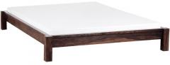 Woodsworth Buenos Solid Wood King Size Bed in Provincial Teak Finish
