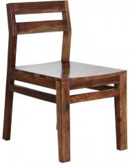 Woodsworth Campinas Solid Wood Chair in Provincial Teak Finish
