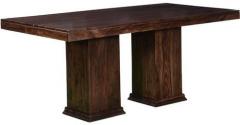 Woodsworth Casa Rio Six Seater Dining Table in Provincial Teak Finish