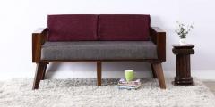 Woodsworth Cheney Two Seater Sofa in Provincial Teak Finish