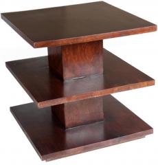 Woodsworth Cordoba Square Coffee Table in Colonial Maple Finish