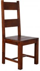 Woodsworth Cucuta Solid Wood Dining Chair in Colonial Maple Finish