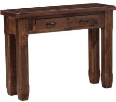 Woodsworth Dover Solid Wood Domingo Console Table in Provincial Teak Finish