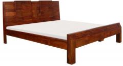 Woodsworth Eros King Sized Bed in Colonial Maple Finish