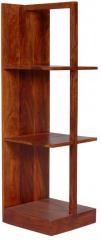 Woodsworth Francis Bacon Solid Wood Book Shelf in Colonial Maple Finish