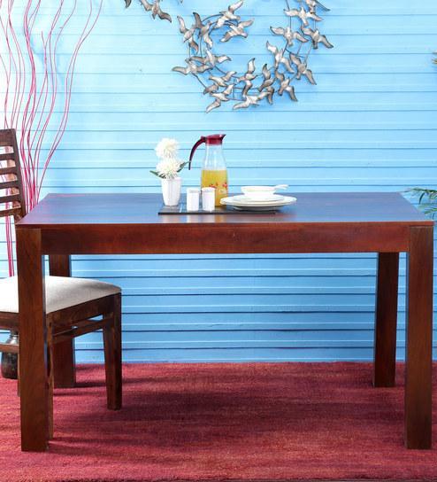 Woodsworth Freemont Six Seater Dining Table in Honey Oak Finish