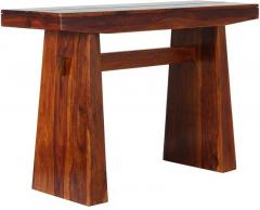 Woodsworth Guatemala Solid Wood Console Table in Colonial Maple Finish