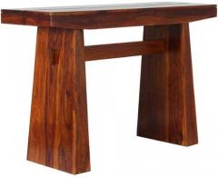 Woodsworth Guatemala Solid Wood Console Table in Honey Oak Finish