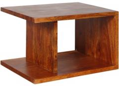 Woodsworth Guayaquil Solid Wood Coffee Table in Colonial Maple Finish