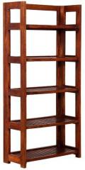 Woodsworth Havana Solid Wood Book Shelf in Honey Oak Finish