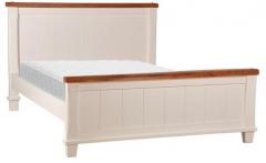 Woodsworth Isabella Solid Wood Single Bed in White Finish