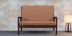 Woodsworth Kennewick Two Seater Sofa in Provincial Teak Finish