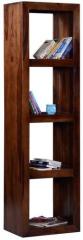 Woodsworth Maceio Solid Wood Book Shelf in Provincial Teak Finish