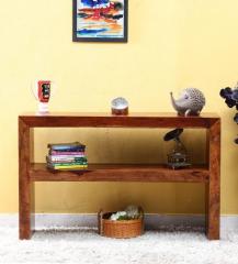 Woodsworth Manaus Console Table in Provincial Teak Finish