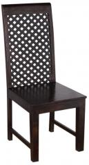 Woodsworth Marquess Solid Wood Dining Chair in Espresso Walnut Finish