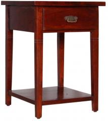 Woodsworth Medelln End Table in Colonial Maple Finish
