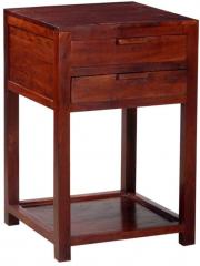 Woodsworth Mexico Bedside Table in Colonial Maple Finish