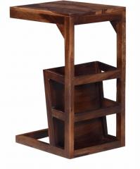 Woodsworth Mexico End Table in Provincial Teak Finish