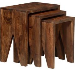 Woodsworth Mexico Set of Tables in Provincial Teak Finish