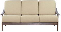 Woodsworth Mirabel Three Seater Sofa in Brown Oak Finish