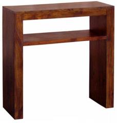 Woodsworth Montevideo Console Table in Colonial Maple Finish