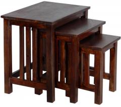 Woodsworth Olida Set of Tables in Colonial Maple