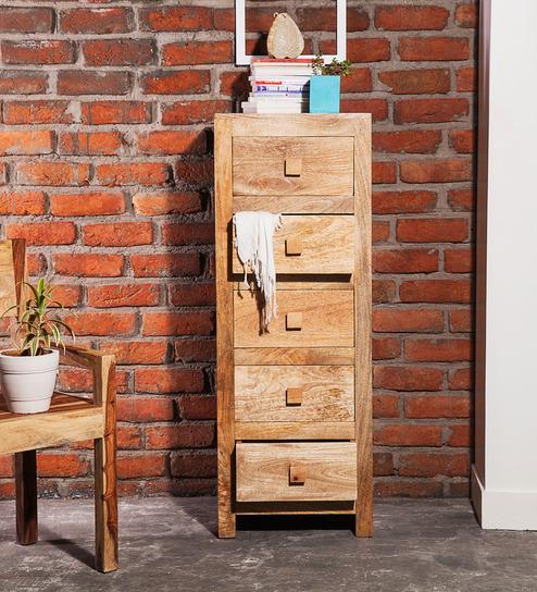 Woodsworth Ontario Chest of Drawers in Natural Finish