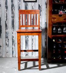 Woodsworth Pasco Bar Chair in Honey Oak Finish