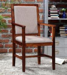 Woodsworth Peshtigo Arm Chair in Honey Oak Finish
