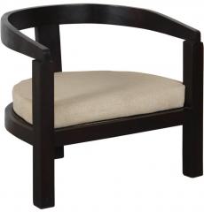 Woodsworth Puebla Arm Chair in Espresso Walnut Finish