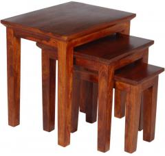 Woodsworth Puebla Set Of Tables in Colonial Maple Finish