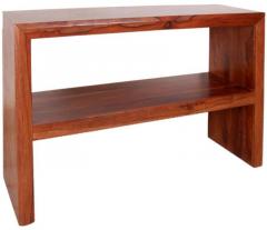 Woodsworth Recife Console Table in Colonial Maple Finish