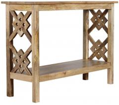 Woodsworth Salvador Console Table in Natural Mango Wood Finish