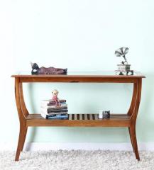 Woodsworth San Clemente Console Table in Honey Oak Finish