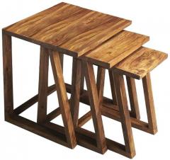 Woodsworth San Jose Set Of Tables in Natural Finish