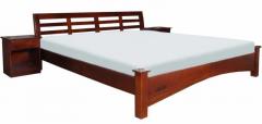 Woodsworth San Juan Queen Sized Bed With Bed Side Tables in Colonial Maple Finish