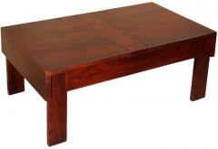 Woodsworth San Luis Coffee & Centre Table in Passion Mahogany Finish