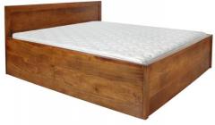 Woodsworth San Luis King Size bed with storage in Provincial Teak Finish