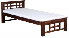 Woodsworth Santa Cruz Solid Wood Single Bed in Provincial Teak Finish