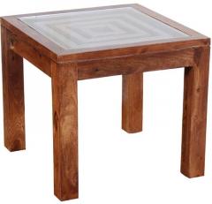 Woodsworth Sao Luis End table in Natural Mango Wood Finish